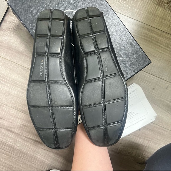 Black Prada Loafers in a very good condition. Size 9 - Picture 4 of 5
